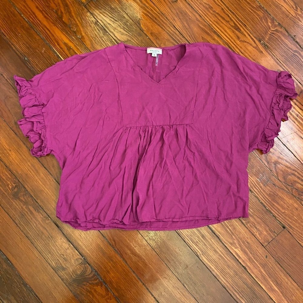 Andree Purple Top Medium